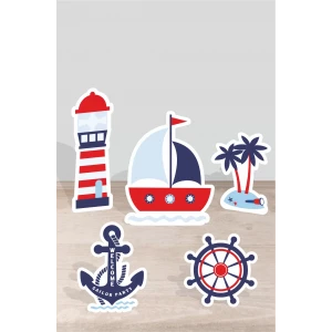 Denizci Temalı Doğum Günü * Ayaklı Pano Seti