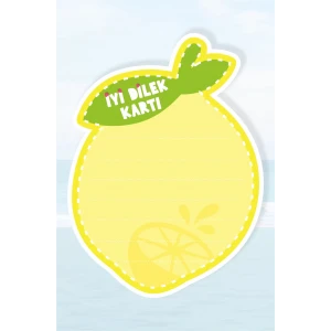 Summer Yaz Teması Dilek Kartı 20li *Kalın Kağıt