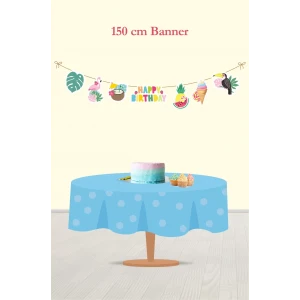 Summer Yaz Temalı Büyük Banner *Kalın Kağıt 150cm