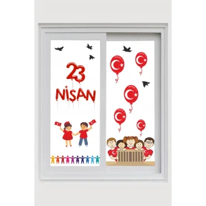 23 Nisan Duvar Sticker 50x70 cm