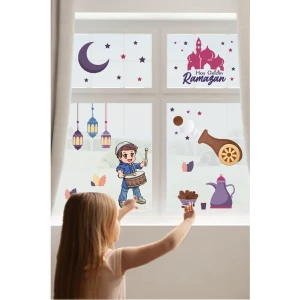 Hoş Geldin Ramazan Duvar Sticker 50x70 cm