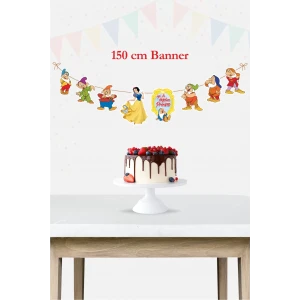 Pamuk Prenses Büyük Banner *Kalın Kağıt 150cm