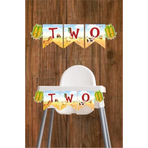 Çiftlik Konsepti TWO Banner *Kalın Kağıt