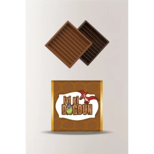 Dinozor Konsepti Çikolata Sargısı 20li