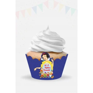 Pamuk Prenses Cupcake Sargısı 8li