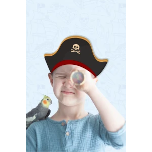 Korsan Şapkası  6lı Doğum Günü * (kalın kağıt)