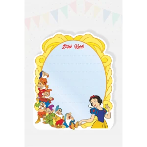 Pamuk Prenses Dilek Kartı *20li *Doğum Günü