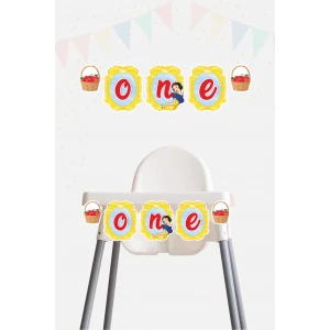 Pamuk Prenses ONE Banner (Kalın Kağıt) *Doğum Günü