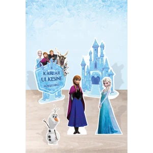 Frozen Karlar Ülkesi Ayaklı Pano Set *Doğum Günü