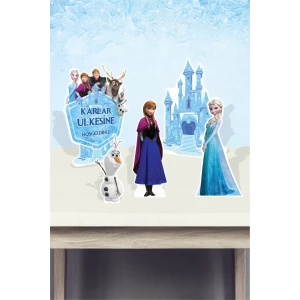 Frozen Karlar Ülkesi Masa Üstü Set (Kalın Kağıt) * Doğum Günü