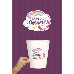 Unicorn Sticker 20li (Yapışkanlı Kağıt)
