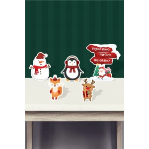 Kış Konseptli *Doğum Günü *Masa Üstü Set ** Kalın Kağıt