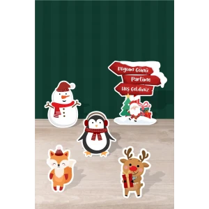 Kış Konseptli *Doğum Günü *Ayaklı Pano Set