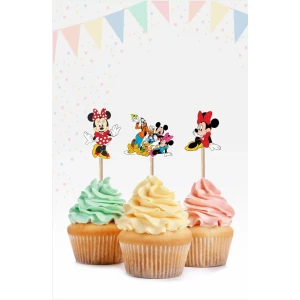 Minnie Mouse Cupcake Süsü *Kalın Kağıt