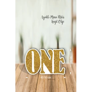 ONE Ayaklı Masa Üstü Kağıt Obje