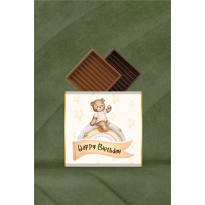 Ayıcık Temalı Çikolata Sargısı *20li