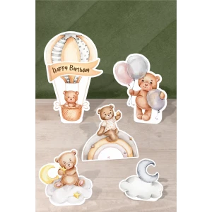 Ayıcık Temalı Doğum Günü * Ayaklı Pano Seti