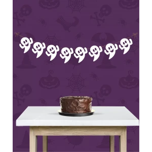 Cadılar Bayramı Halloween Hayalet Büyük Banner *Kalın Kağıt 150cm