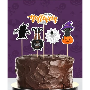 Cadılar Bayramı Halloween Pasta Süsü Seti