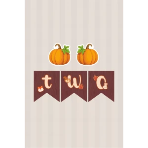 Orman Hayvanları TWO Banner *kalın Kağıt