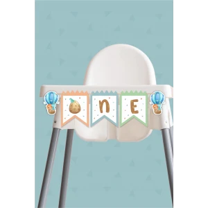 Baby Dinozor Temalı ONE banner *Kalın Kağıt