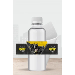 Batman Temalı Doğum Günü Parti Malzemeleri Seti Peçete Sargısı 16lı