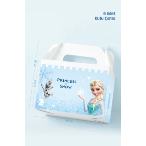 Frozen Kutu Çanta Postacı 14x17 cm *6lı Paket