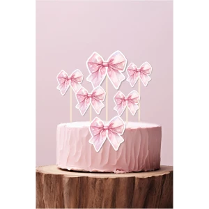 Fiyonk Temalı Doğum Günü Kürdanlı Pasta Süsü