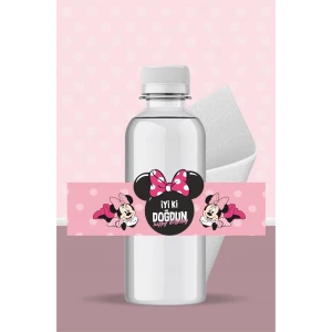 Minnie Mouse Pink Temalı Peçete Sargısı 16lı