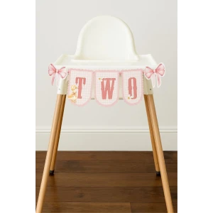 Papatya Temalı Fiyonklu Ördekli TWO banner *Kalın Kağıt