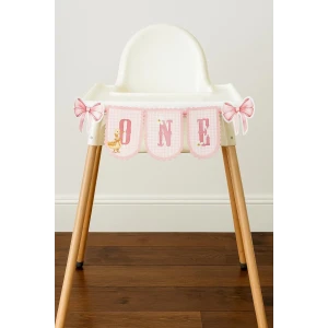 Papatya Temalı Fiyonklu Ördekli ONE banner *Kalın Kağıt