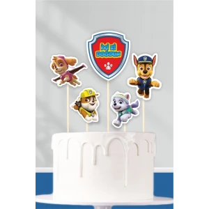 Paw Patrol Temalı Pasta Süsü Seti