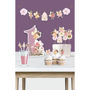 Peri Kızı Teması 1 Yaş Doğum Günü Seti