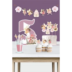 Peri Kızı Teması 5 Yaş Doğum Günü Seti