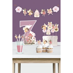 Peri Kızı Teması 7 Yaş Doğum Günü Seti