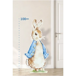 Peter Rabbit Tavşan Blue Temalı 100 cm Ayaklı Pano | Dekor | Mavi | Blue