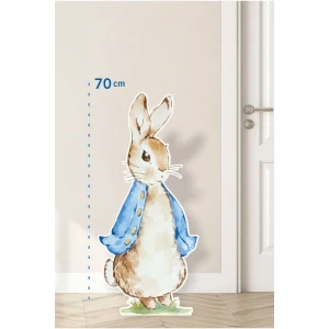 Peter Rabbit Tavşan Blue Temalı 70 cm Ayaklı Pano | Dekor | Mavi | Blue