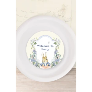 Peter Rabbit Tavşan Temalı Tabak Sticker (Etiket) 15li * Yapışkanlı Kağıt