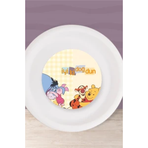 Winnie The Pooh Temalı Doğum Günü Seti Tabak Sticker (Etiket) 15li