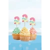 Summer Yaz Temalı 2 Yaşında Cupcake Süsü 10lu