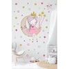 Ayda Oturan Prenses Kız + Yıldızlar 200 ad. Duvar Sticker 50x100 cm