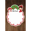Kırmızı Başlıklı Kız Dilek Kartı 20li *Kalın Kağıt