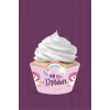 Unicorn Konsepti Cupcake Sargısı 8li