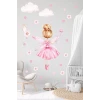 Balerin Kız Duvar Sticker 50x70 cm