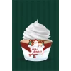 Kış Konsepti Cupcake Sargısı 8li