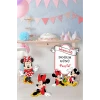 Minnie Mouse Ayaklı Pano Seti