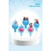 Frozen Temalı Lolipop Sargısı 10lu