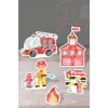 İtfaiye Temalı Doğum Günü * Ayaklı Pano Seti
