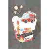İtfaiye Temalı *Popcorn (mısır) Kutusu *8li Paket