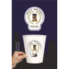 Polis Sticker (Etiket) ** Yapışkanlı Kağıt